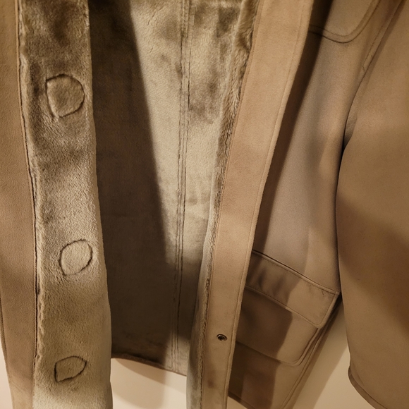 Men's Romp The Wear For Luxury Tan Hooded Duffle Coat size L - Picture 7 of 9